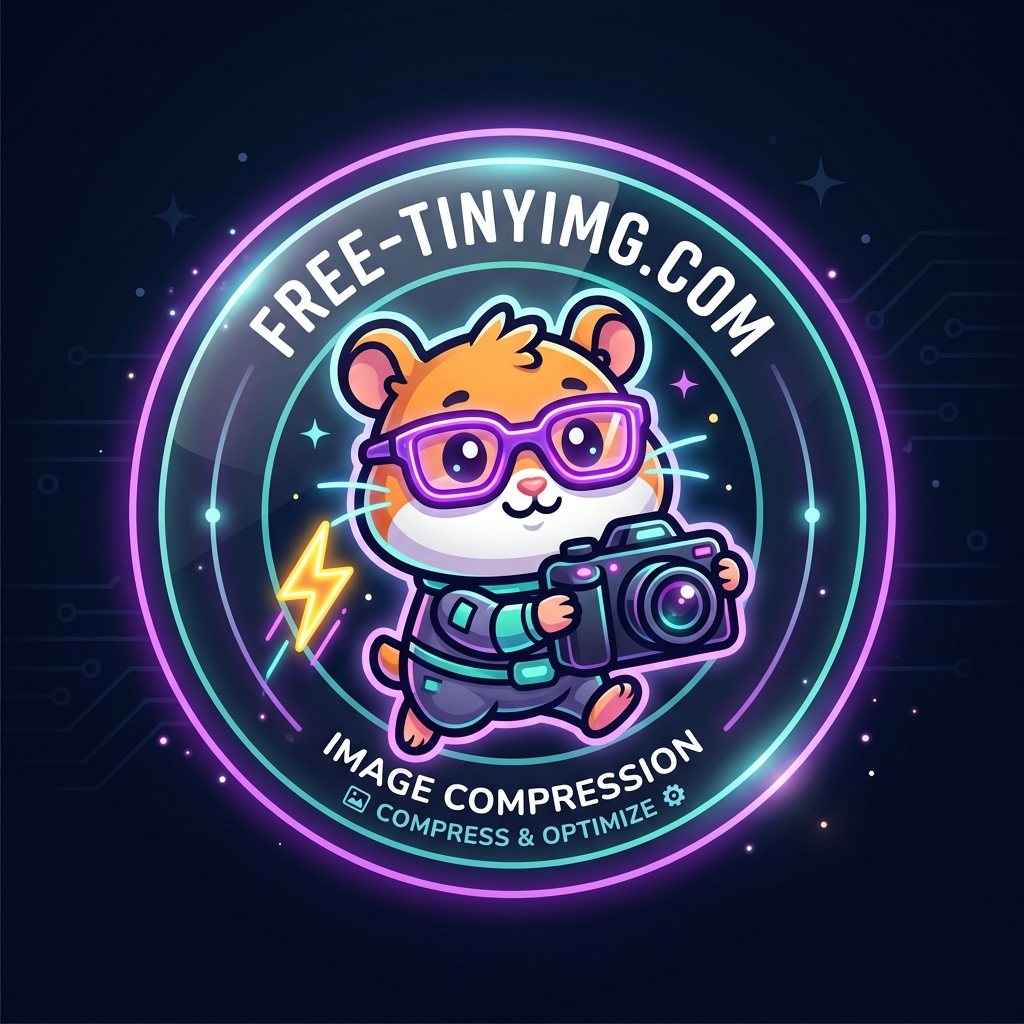 Free-TinyImg Mascot Logo